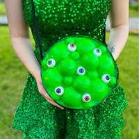 Witches Brew Inspired Halloween Purse – Glowing Wearable Art Piece